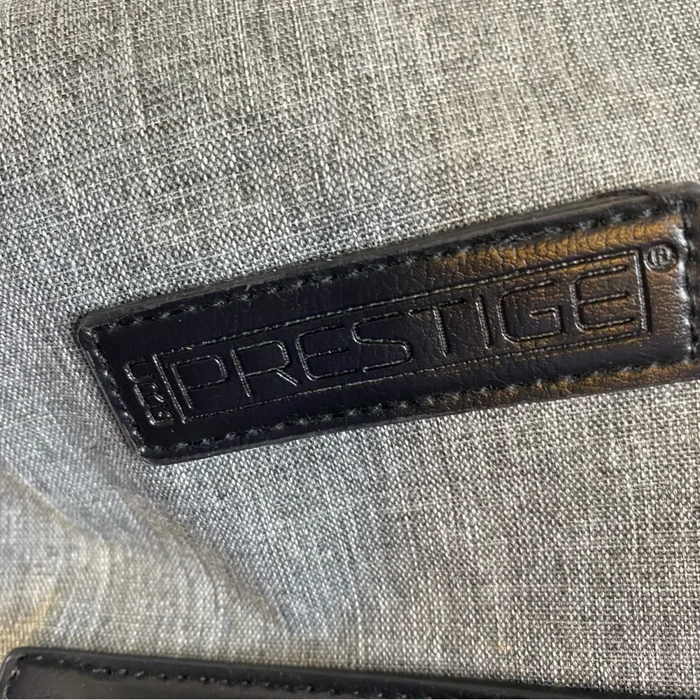 CRG‎ Prestige Lightweight Gray with Black Trim Detail Travel/Laptop/Book Bag